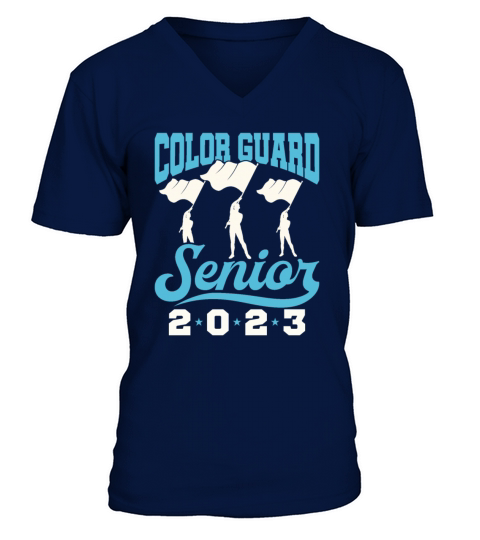 Color Guard Senior 2023 V-Neck T-shirt