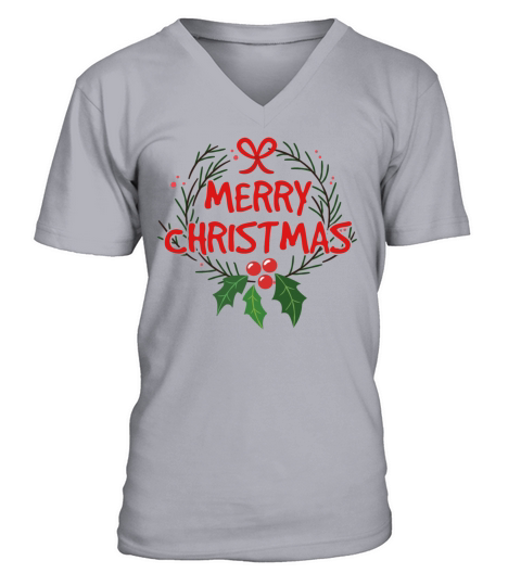 Merry Christmas V-Neck T-shirt