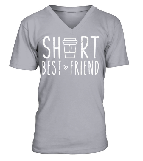 Short Best Friend Quote Friendship For 2 Matching V-Neck T-shirt