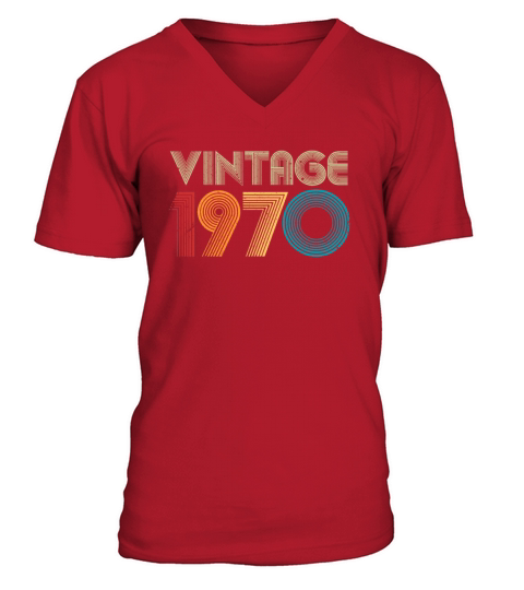 Vintage 1970 V-Neck T-shirt