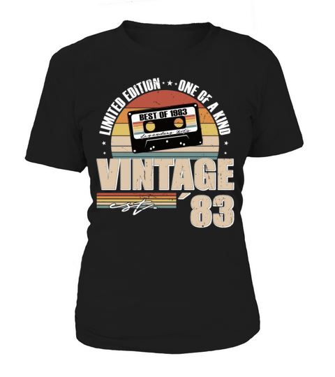 40th birthday vintage 1983 born in 1983 Women's T-Shirt