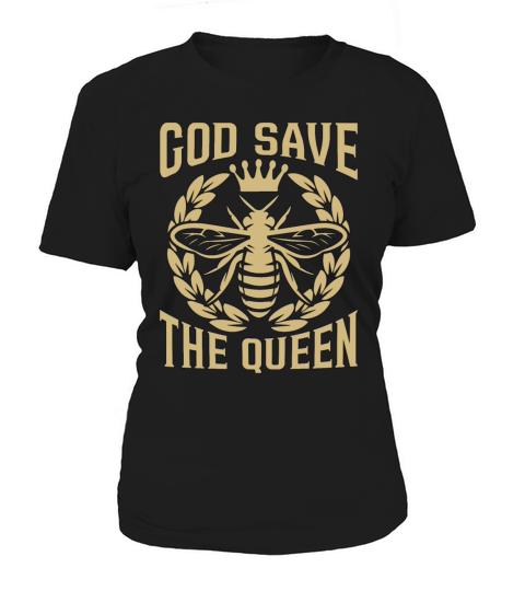 Beekeeping God Save The Queen Honeybees Beekeeper Women's T-Shirt