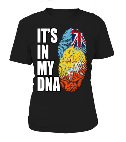 Fijian And Bhutanese Mix Heritage DNA Flag Women's T-Shirt