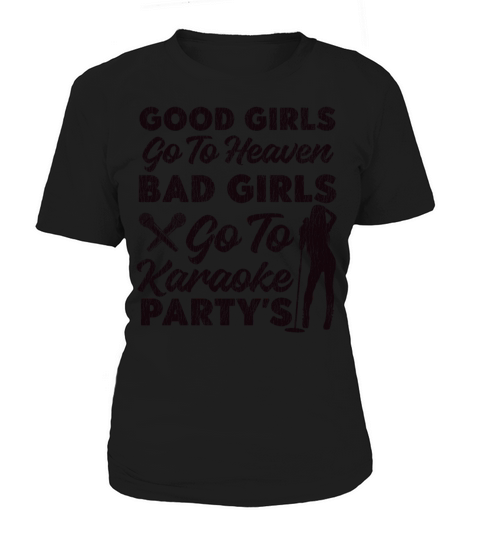 Karaoke Singer Vintage Good Girls Women's T-Shirt