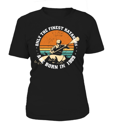 Kayak-Rafting KAYAKER Vintage 1989 Birthday Women's T-Shirt