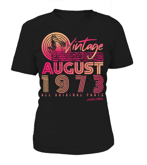 Vintage 1973 August Women's T-Shirt
