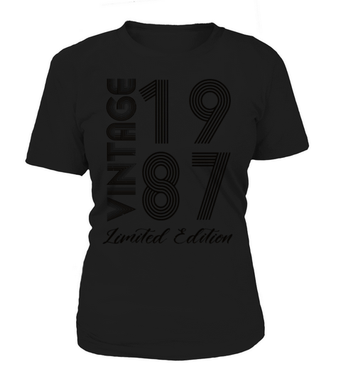 Vintage 1987 Vintage Birthday Retro Vintage Women's T-Shirt