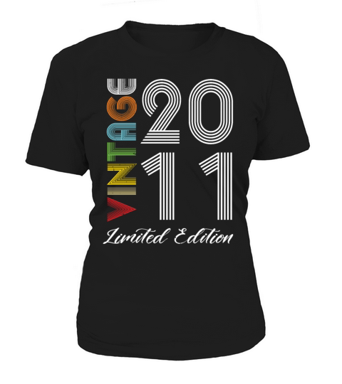 Vintage 2011 Vintage Birthday Retro Vintage Women's T-Shirt