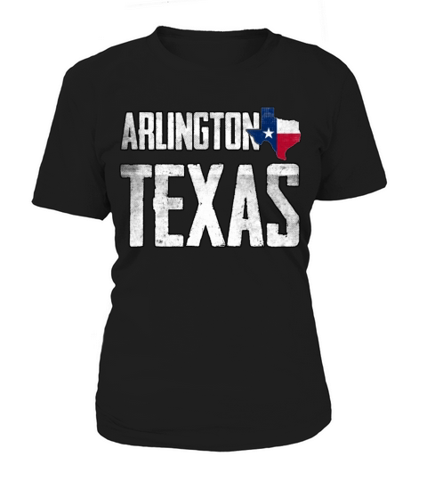 Vintage Arlington Texas Flag Women's T-Shirt