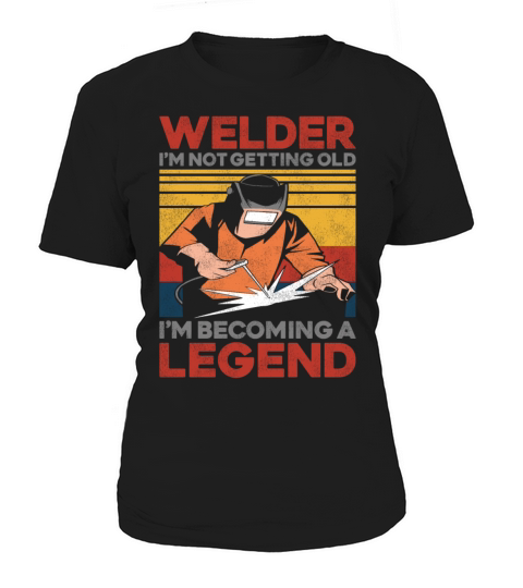 Welder Welding Vintage Retro Women's T-Shirt