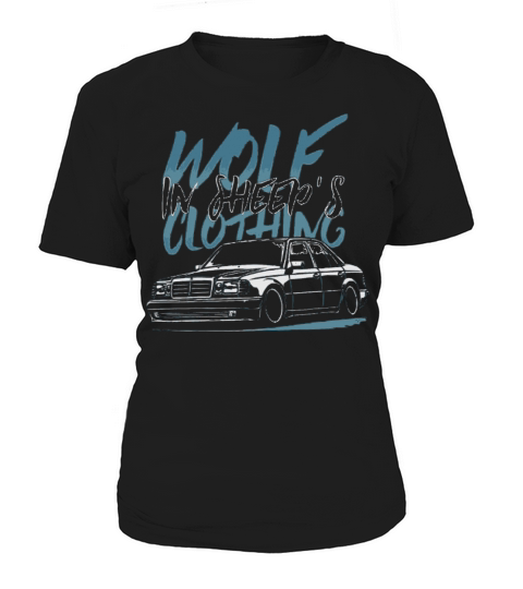Wolf in Sheep Clothing W124 E500 Sportscar Gift Women's T-Shirt
