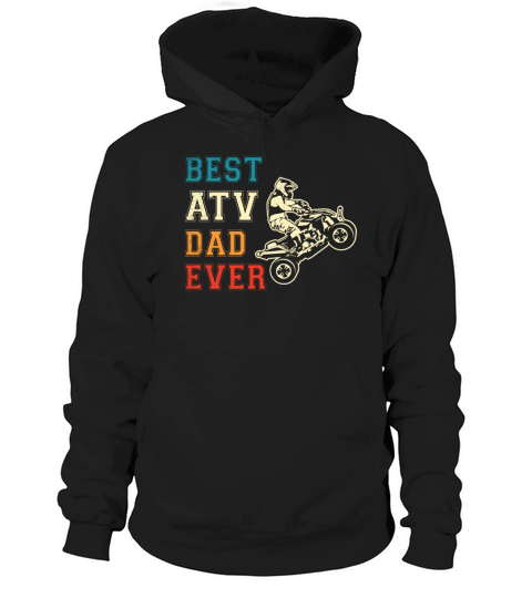 all terrain vehicles Best DAD retro vintage theme Hoodie Unisex