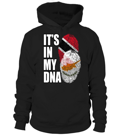 Cypriot And Trinidad Tobago Mix Heritage DNA Flag Hoodie Unisex