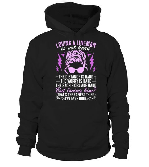 Electrical Linemans Wife Lineman Spouse Funny Hoodie Unisex