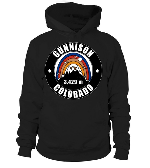 Mount Gunnison Colorado Hoodie Unisex