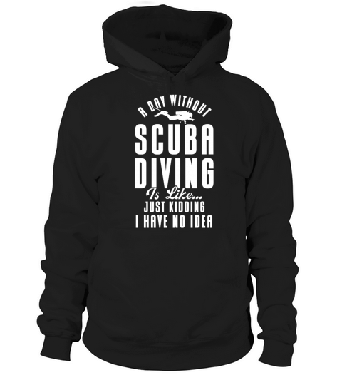 Scuba Diving Gift Underwater Lover Scuba Diver Hoodie Unisex