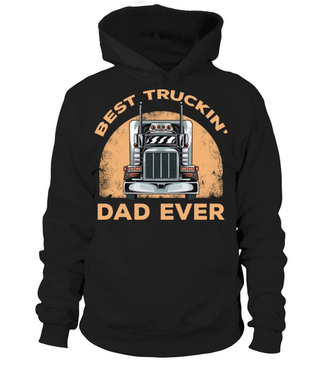 Trucker Best Vintage Truckin Hoodie Unisex