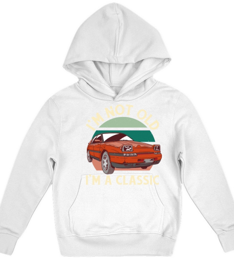 Classic Vintage Car Quote Kids Hoodie