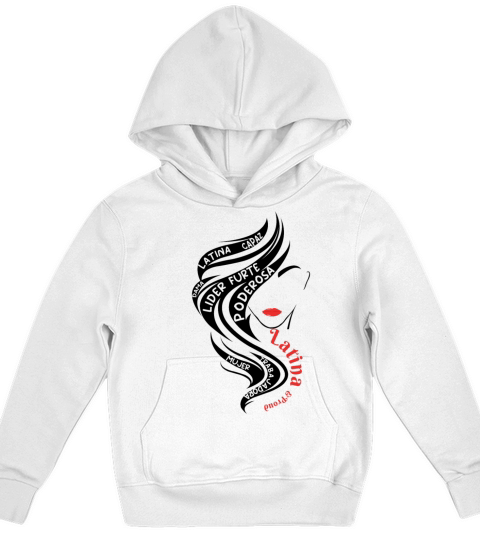 Latina Hispanic Heritage Month Kids Hoodie