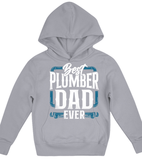 Plumbing Plumber Dad Vintage Best Kids Hoodie
