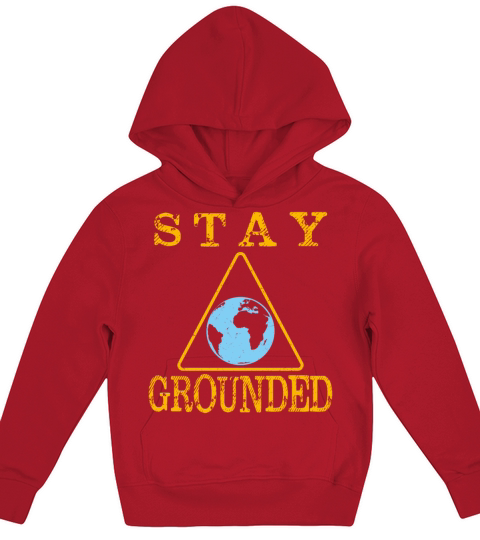 Stay Grounded Power Electrical Journeyman Lineman Kids Hoodie