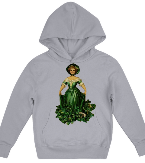 Vintage St Patricks Day Kids Hoodie