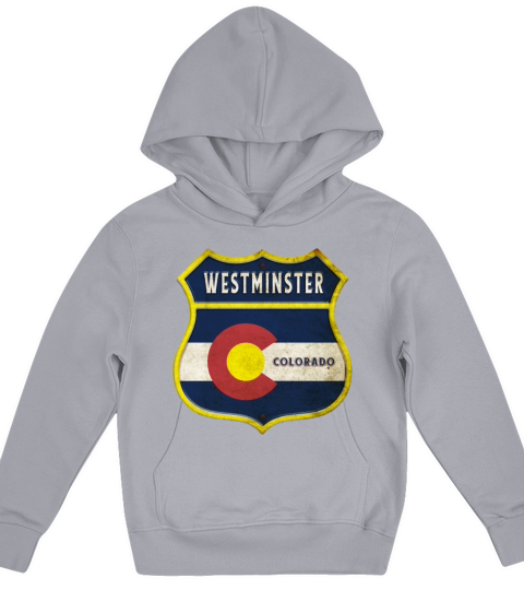 Westminster Colorado coat of arms design Kids Hoodie
