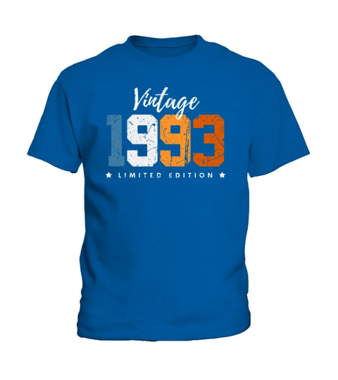 30 Years Vintage 1993 Retro 30th Birthday Kids T-Shirt