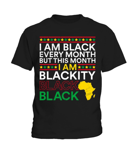 Black History Month USA History America African Kids T-Shirt