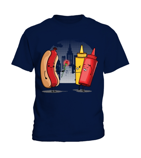 Hot Dog Love Ketchup Kids T-Shirt