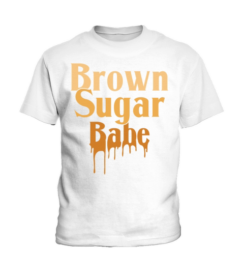 Melanin Black Girl Brown Black History Month Kids T-Shirt