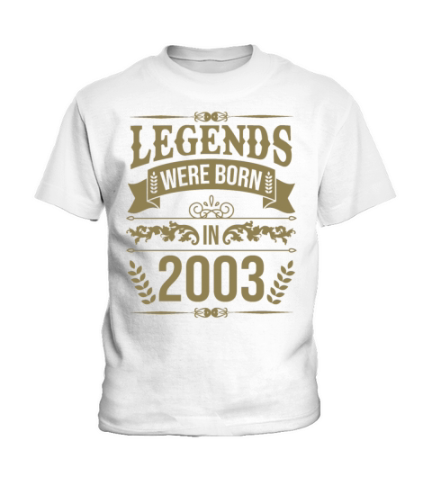 Vintage 2003 20th Birthday Gifts Men Women Kids T-Shirt
