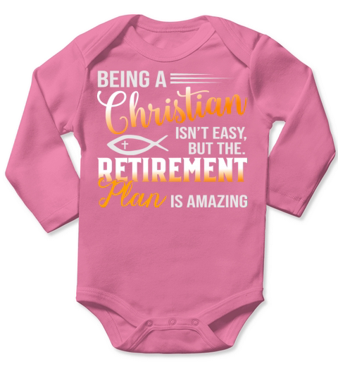 Being a Christian Isnt easy Long Sleeve Baby One-Piece