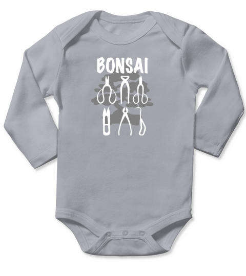 Bonsai tree pot gift tool Long Sleeve Baby One-Piece