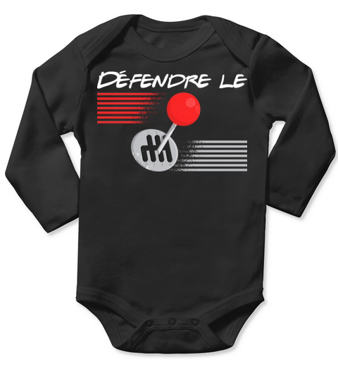 Defendre Le Rallye Car Racing Motorsport Sportscar Long Sleeve Baby One-Piece