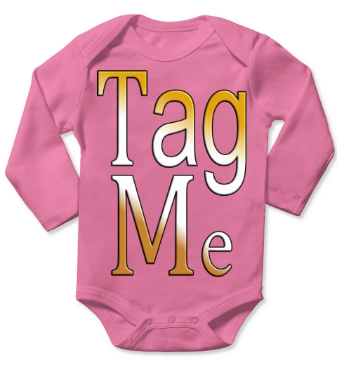 Tag Me Long Sleeve Baby One-Piece