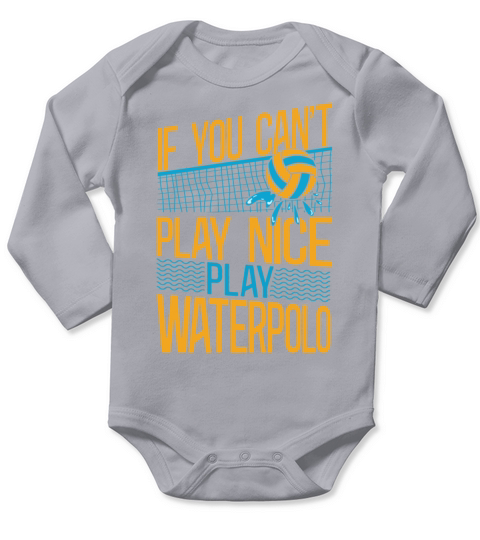 Water Polo Coach Vintage If You Long Sleeve Baby One-Piece