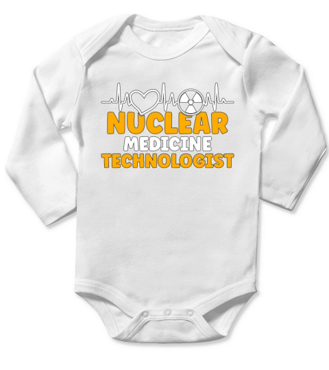 X-ray Tech Nuclear Medicine Radiologist Technician Long Sleeve Baby One-Piece