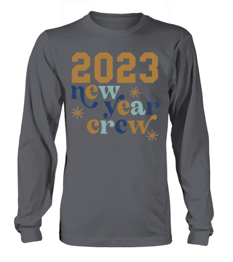 2023 New Year Crew Pajama Happy Matching Family Long sleeved Unisex