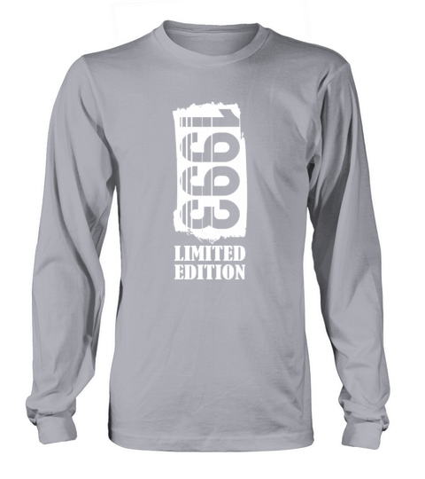 30th birthday vintage 1993 limited edition Long sleeved Unisex