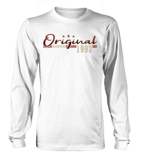 30th birthday vintage 1993 original since 1993 Long sleeved Unisex