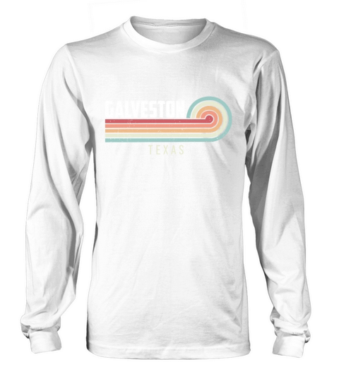 Galveston National Park Vintage Long sleeved Unisex