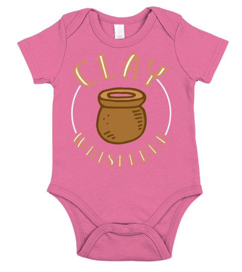 Clay Whisperer Pottery Short Sleeve Baby One-Piece