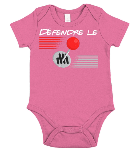 Defendre Le Rallye Car Racing Motorsport Sportscar Short Sleeve Baby One-Piece