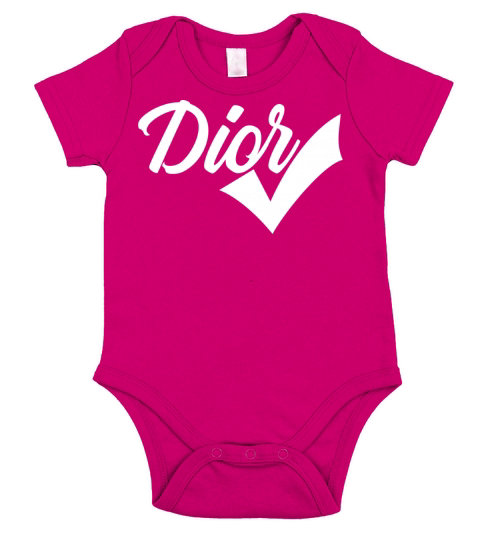 Dior Tshirt Short Sleeve Baby One-Piece