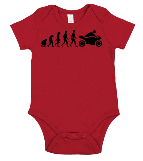 motorrad moped motorcycle motorbike evolution6 Short Sleeve Baby One-Piece