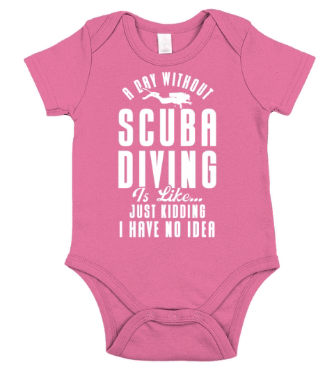 Scuba Diving Gift Underwater Lover Scuba Diver Short Sleeve Baby One-Piece