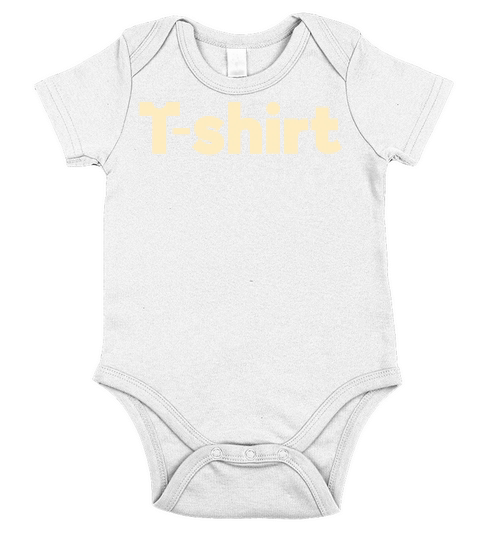 t-shirt funny Short Sleeve Baby One-Piece