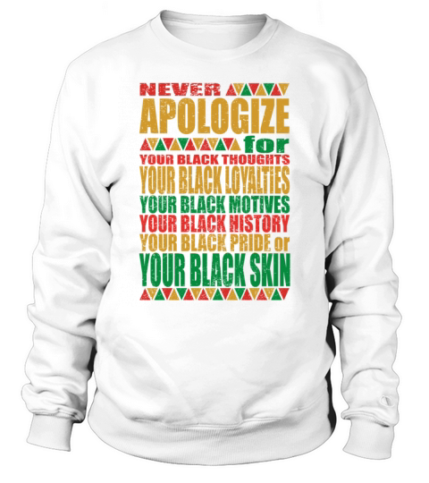 BLM Black African Pride Black History Month Sweatshirt Unisex