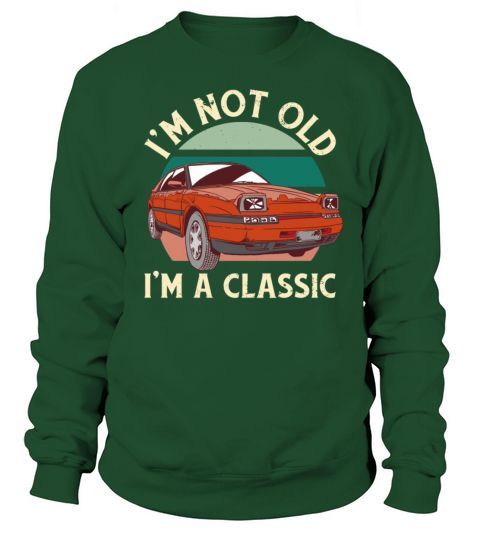 Classic Vintage Car Quote Sweatshirt Unisex